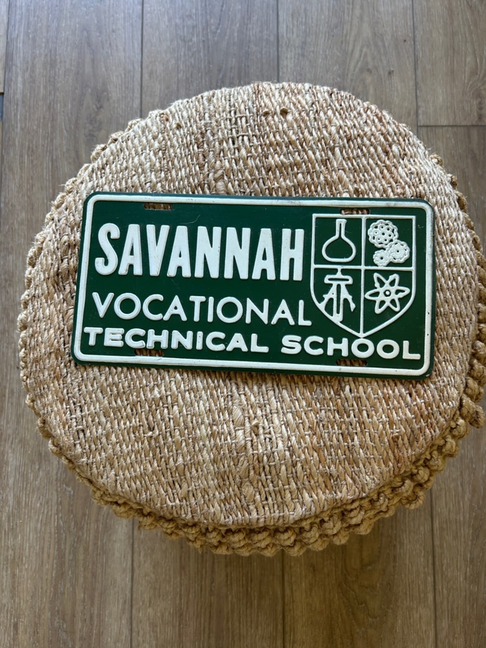 Savannah Vocational Technical School Sign Metal Decor